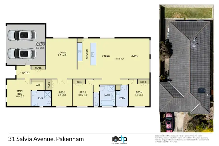 Floorplan of Homely house listing, 31 Salvia Avenue, Pakenham VIC 3810