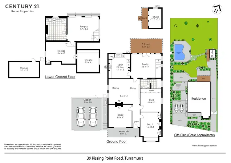Floorplan of Homely house listing, 39 Kissing Point Road, Turramurra NSW 2074