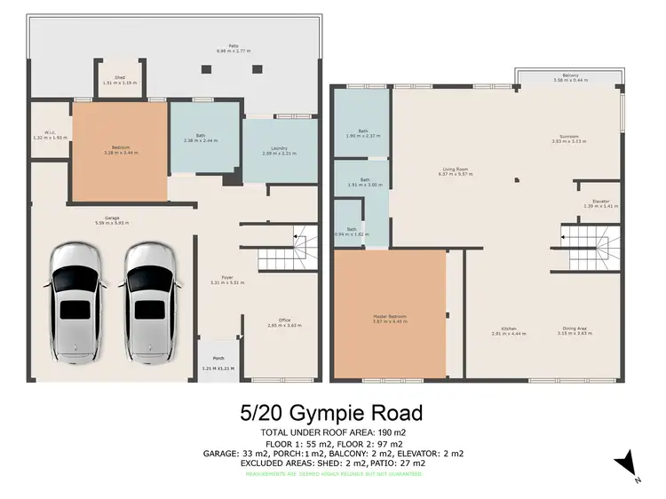 Floorplan of Homely house listing, 5/20 Gympie Road, Tin Can Bay QLD 4580