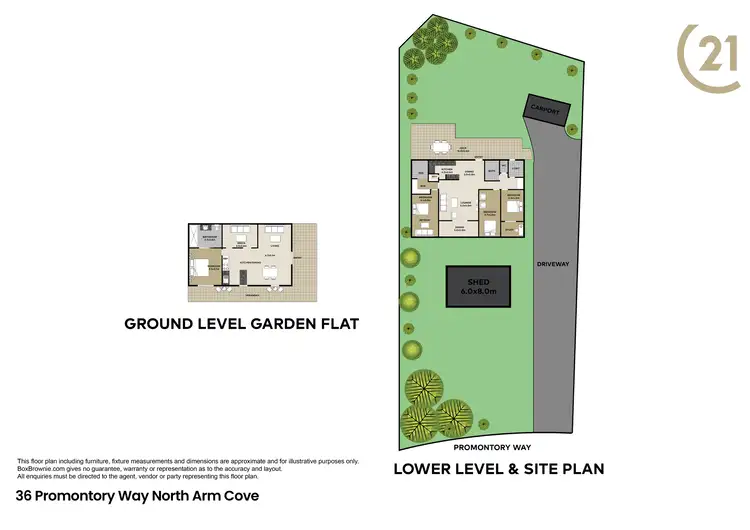 Floorplan of Homely house listing, 36 Promontory Way, North Arm Cove NSW 2324