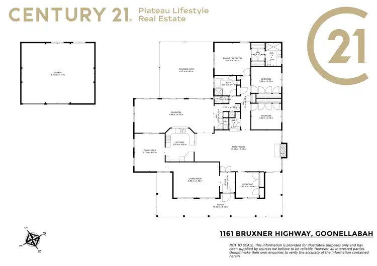 Floorplan of Homely rural property listing, 1161 Bruxner Highway, Goonellabah NSW 2480