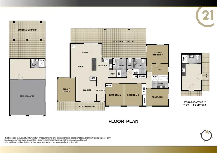 Floorplan of Homely rural property listing, 452 Blackall Range Road, West Woombye QLD 4559