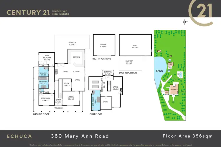 Floorplan of Homely other listing, 360 Mary Ann Road, Echuca VIC 3564