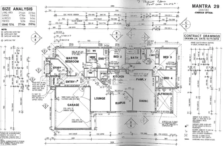 Floorplan of Homely house listing, 7 Truscott Grove, Point Cook VIC 3030