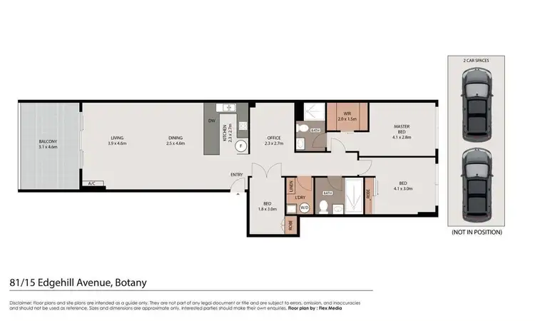 Floorplan of Homely apartment listing, 81/15-19 Edgehill Avenue, Botany NSW 2019