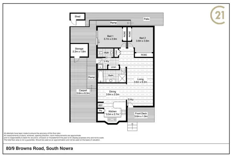 Floorplan of Homely house listing, 80/9 Browns Road, South Nowra NSW 2541