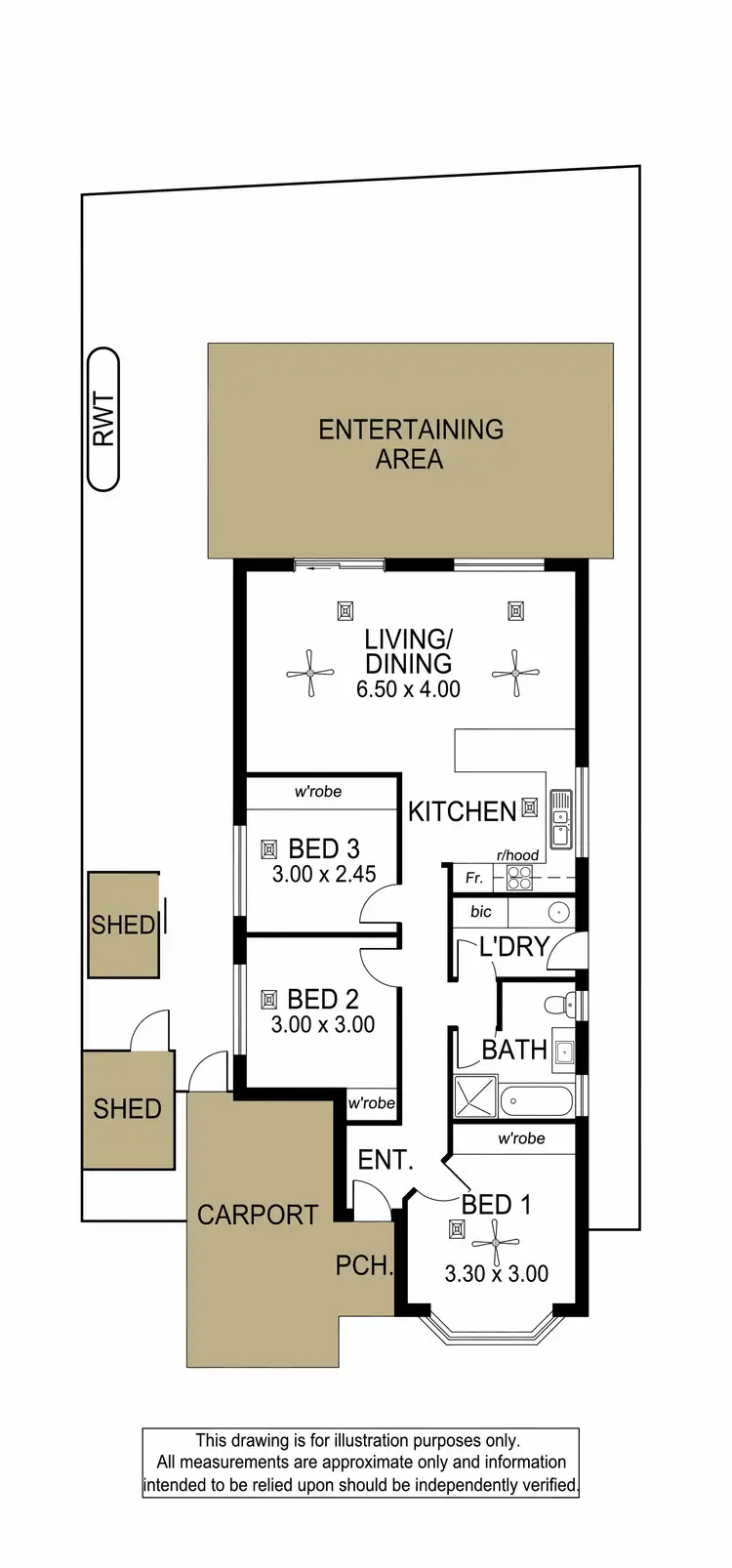 Floorplan of Homely house listing, 61A Muscatel Circuit, Old Reynella SA 5161