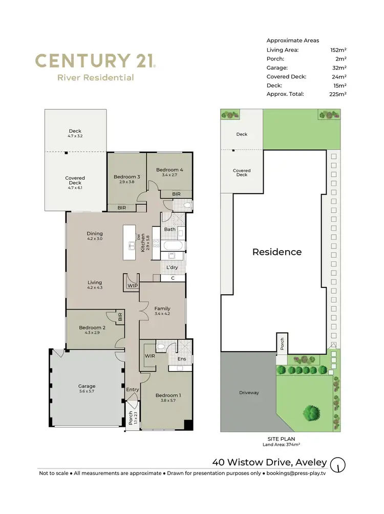 Floorplan of Homely house listing, 40 Wistow Drive, Aveley WA 6069