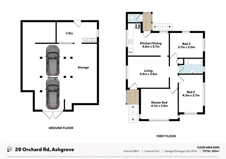Floorplan of Homely house listing, 29 Orchard Road, Ashgrove QLD 4060