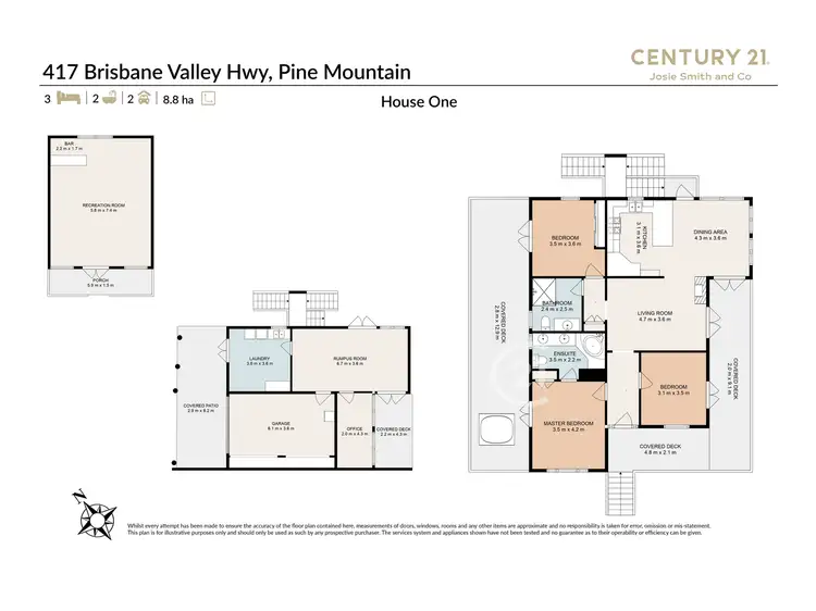 Floorplan of Homely rural property listing, 417 Brisbane Valley Highway, Pine Mountain QLD 4306