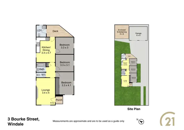 Floorplan of Homely house listing, 3 Bourke Street, Windale NSW 2306