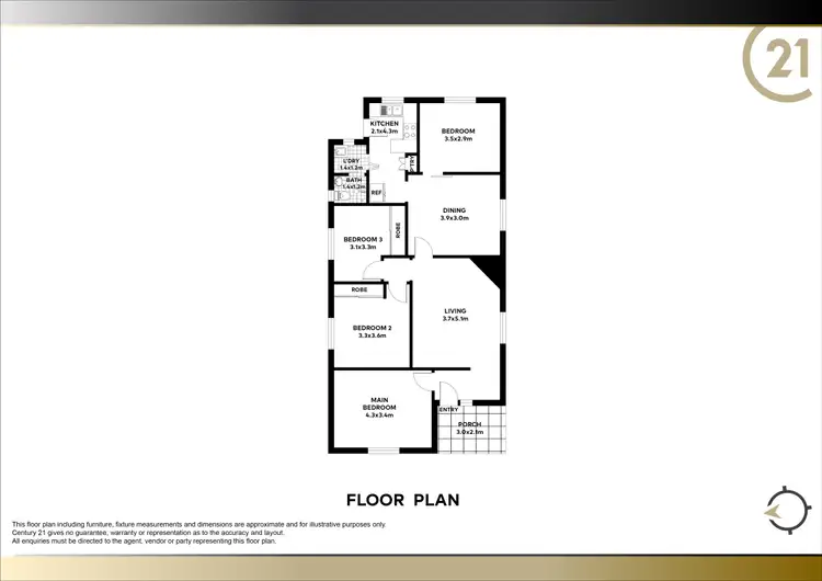 Floorplan of Homely house listing, 65 Fawcett Street, Mayfield NSW 2304