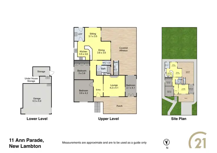 Floorplan of Homely house listing, 11 Ann Parade, New Lambton NSW 2305