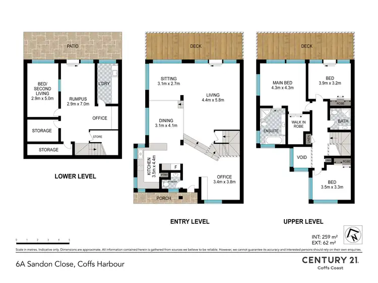 Floorplan of Homely house listing, 6a Sandon Close, Coffs Harbour NSW 2450
