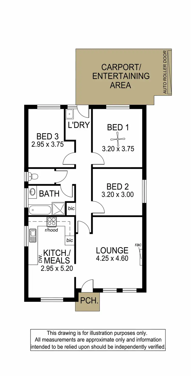 Floorplan of Homely unit listing, 14/80 Glenhelen Road, Morphett Vale SA 5162