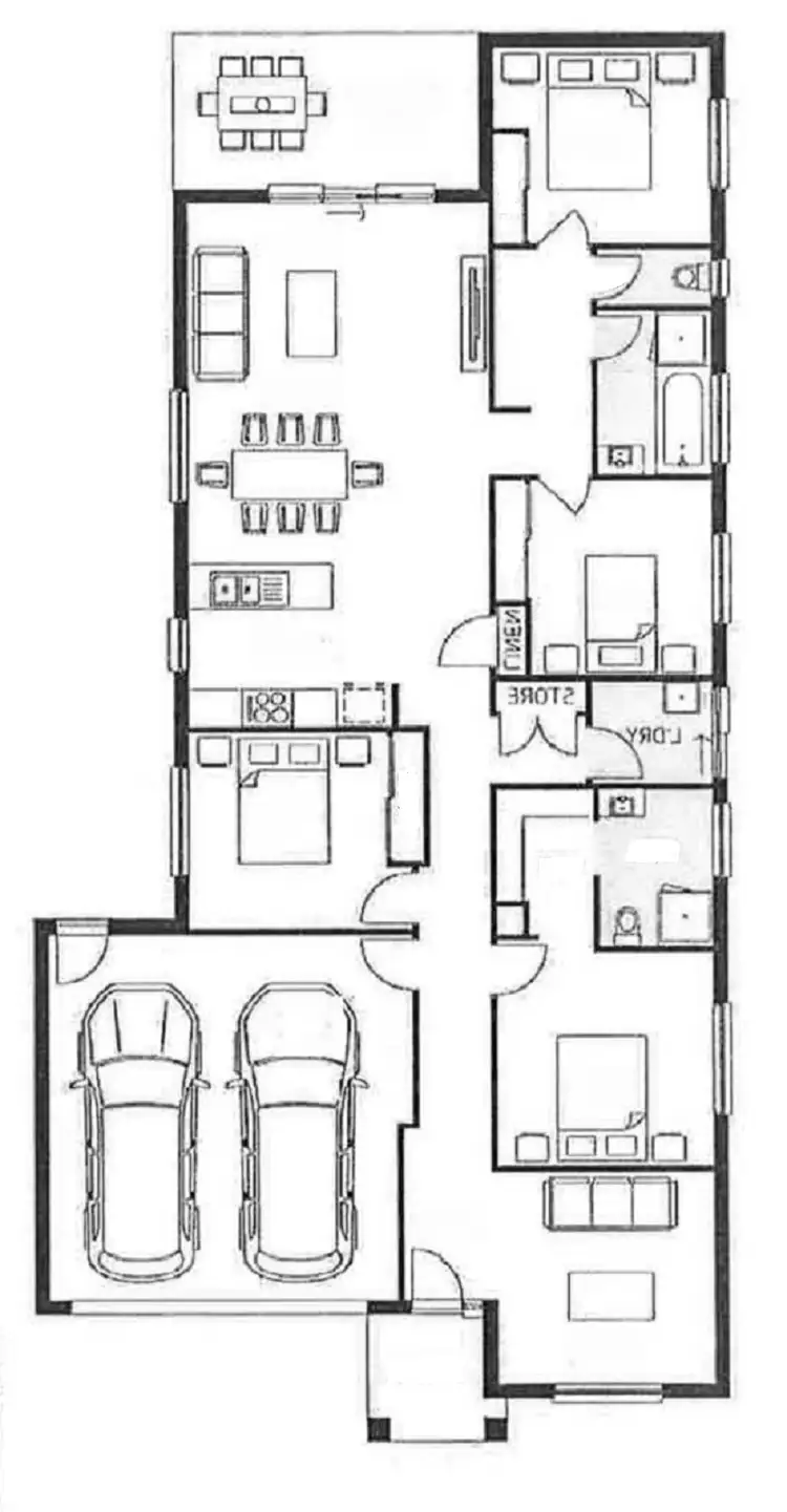 Floorplan of Homely house listing, 14 Winterberry Road, Point Cook VIC 3030