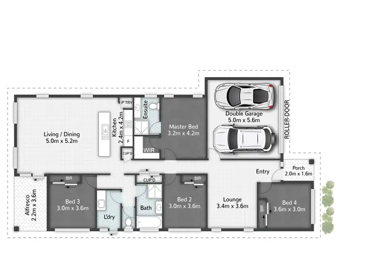 Floorplan of Homely house listing, 10 Mcmonagle Crescent, Bellbird Park QLD 4300