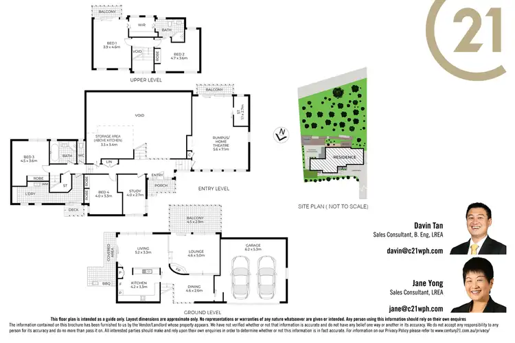 Floorplan of Homely house listing, 96 Francis Greenway Drive, Cherrybrook NSW 2126