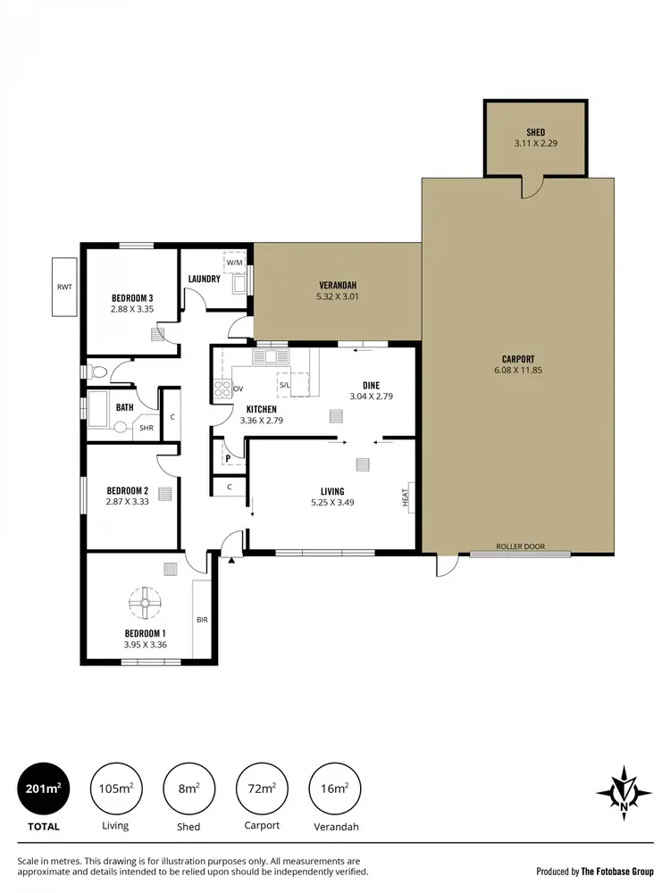 Floorplan of Homely house listing, 12 Ayr Street, Semaphore Park SA 5019