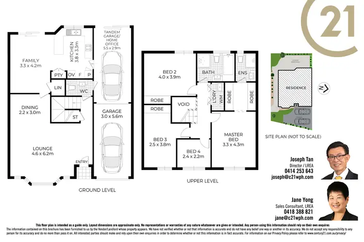 Floorplan of Homely townhouse listing, 8/75-77 New Line Road, Cherrybrook NSW 2126