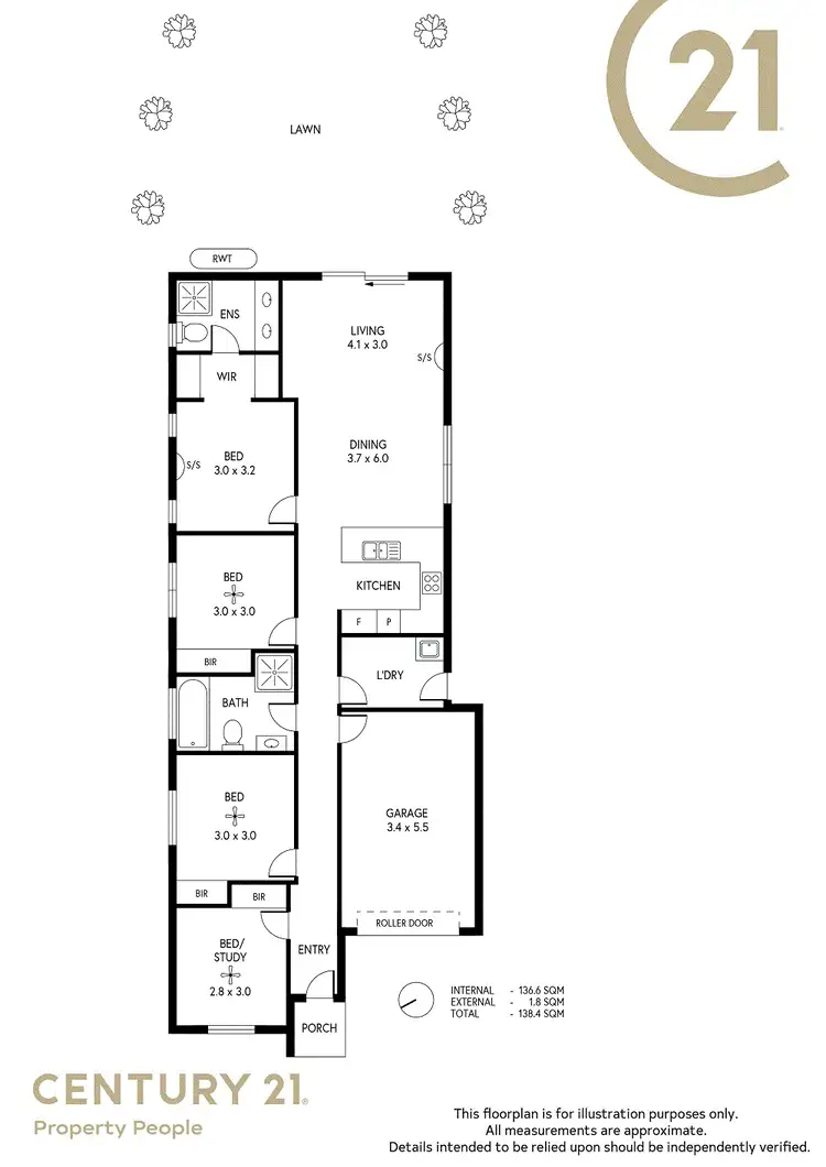 Floorplan of Homely house listing, 30A Barker Crescent, Smithfield Plains SA 5114