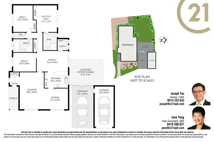 Floorplan of Homely villa listing, 1/45 Edward Bennett Drive, Cherrybrook NSW 2126