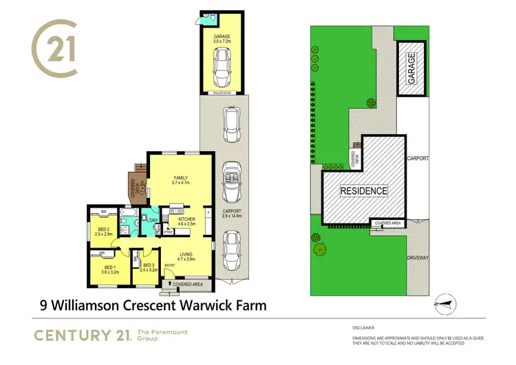 Floorplan of Homely house listing, 9 Williamson Crescent, Warwick Farm NSW 2170