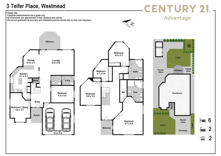 Floorplan of Homely house listing, 3 Telfer Place, Westmead NSW 2145