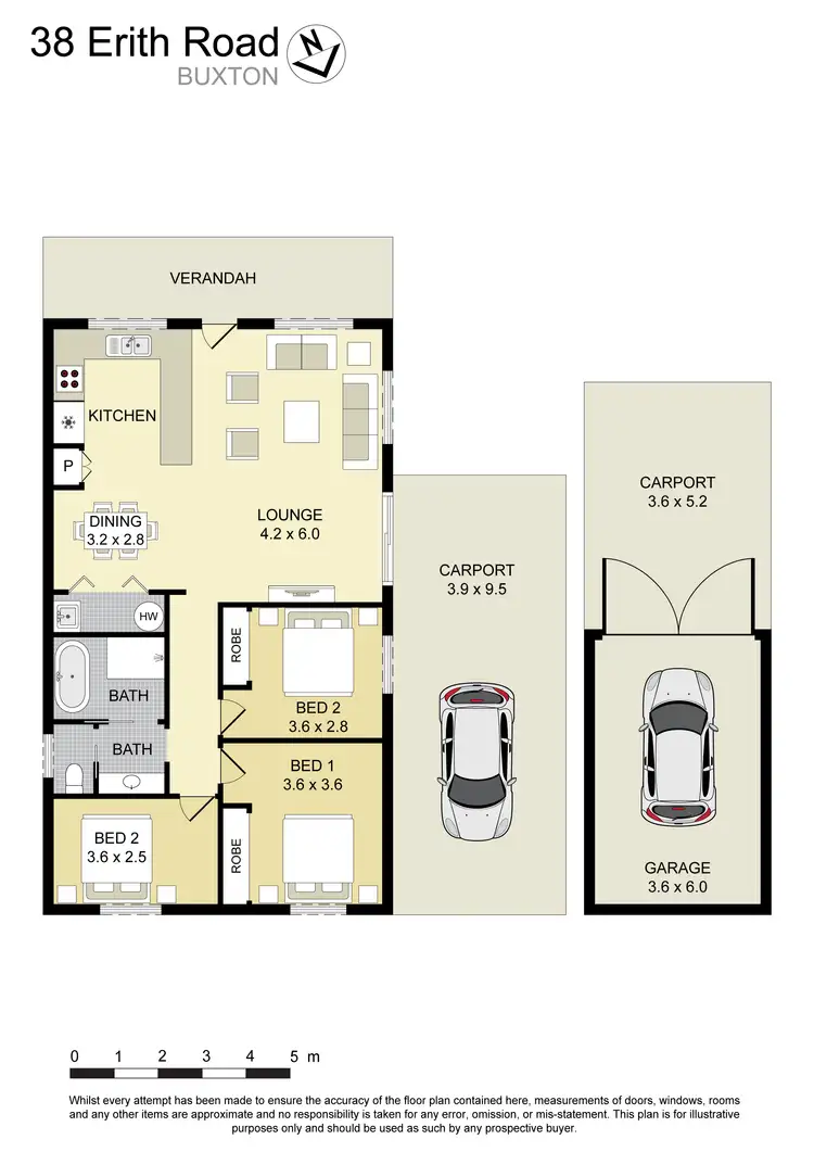 Floorplan of Homely house listing, 38 Erith Road, Buxton NSW 2571