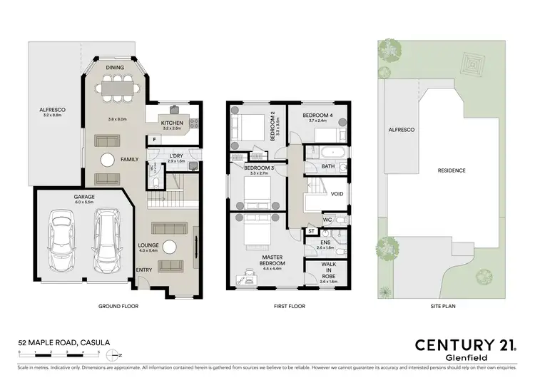 Floorplan of Homely house listing, 52 Maple Road, Casula NSW 2170