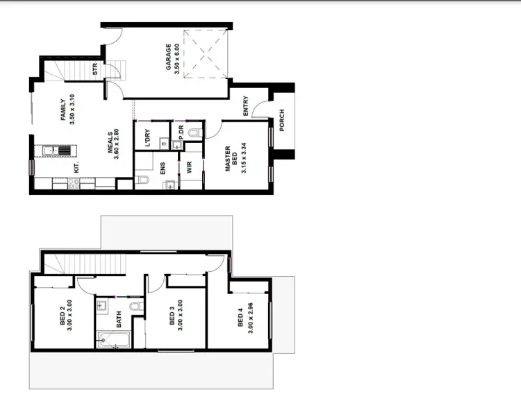 Floorplan of Homely house listing, 65 Sumac Street, Brookfield VIC 3338