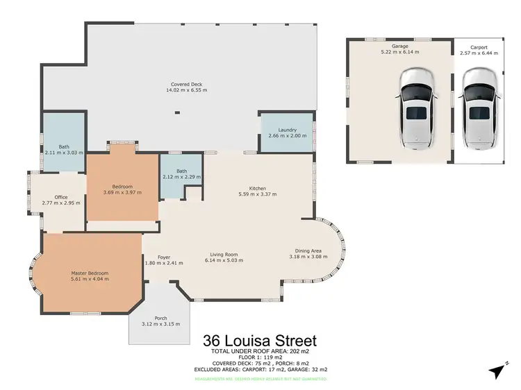 Floorplan of Homely house listing, 36 Louisa Street, Gympie QLD 4570