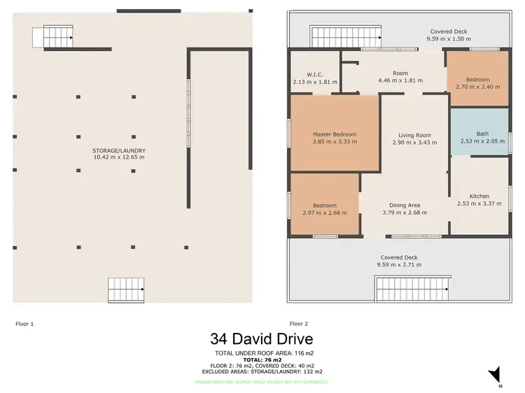 Floorplan of Homely rural property listing, 34 David Drive, Curra QLD 4570