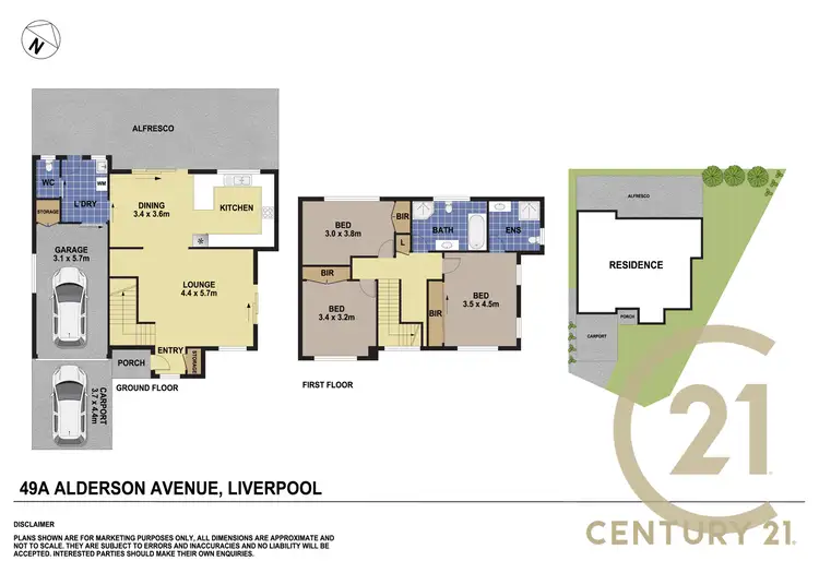 Floorplan of Homely house listing, 49A Alderson Avenue, Liverpool NSW 2170