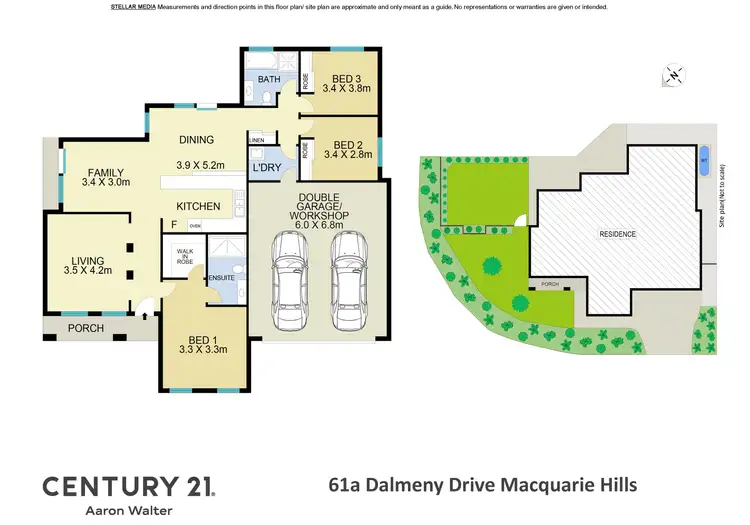 Floorplan of Homely house listing, 61a Dalmeny Drive, Macquarie Hills NSW 2285