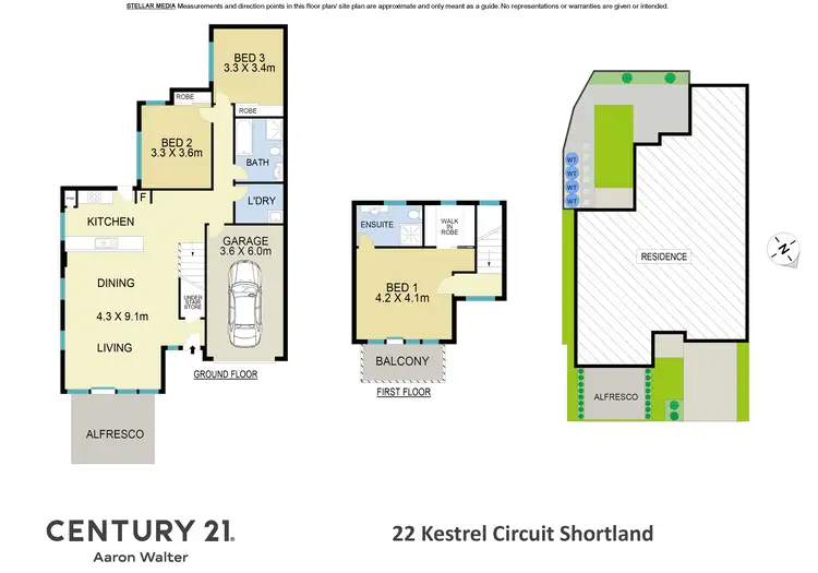 Floorplan of Homely house listing, 22 Kestrel Circuit, Shortland NSW 2307
