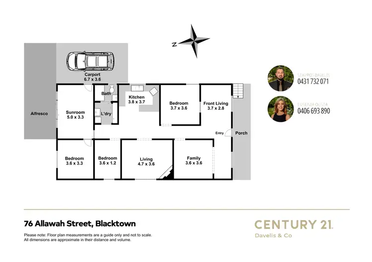 Floorplan of Homely house listing, 76 Allawah Street, Blacktown NSW 2148