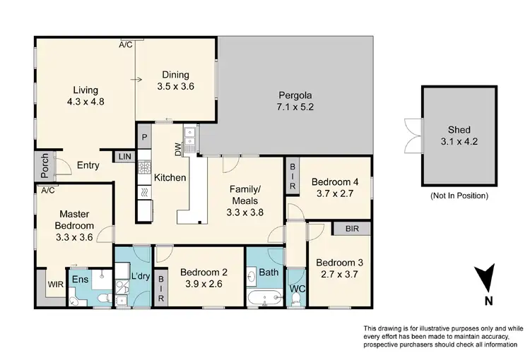 Floorplan of Homely house listing, 117 Clarinda Road, Oakleigh South VIC 3167