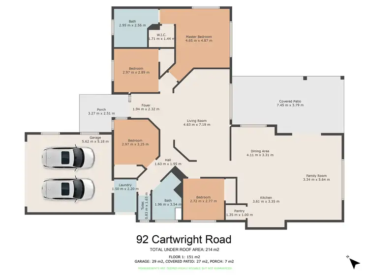 Floorplan of Homely house listing, 92 Cartwright Road, Gympie QLD 4570
