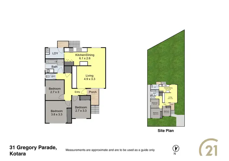 Floorplan of Homely house listing, 31 Gregory Parade, Kotara NSW 2289