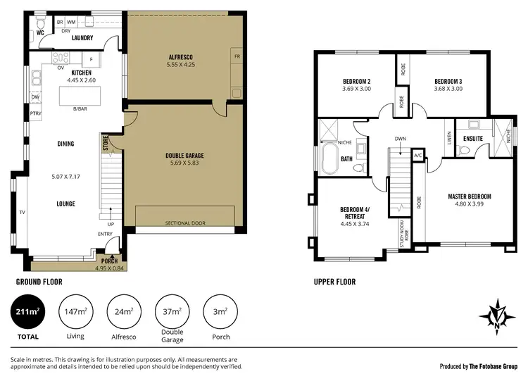 Floorplan of Homely house listing, 15 Donald Avenue, Valley View SA 5093