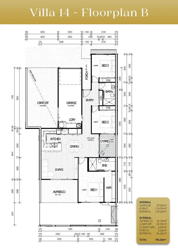 Floorplan of Homely house listing, 14/12 Bilenda Close, Beerwah QLD 4519