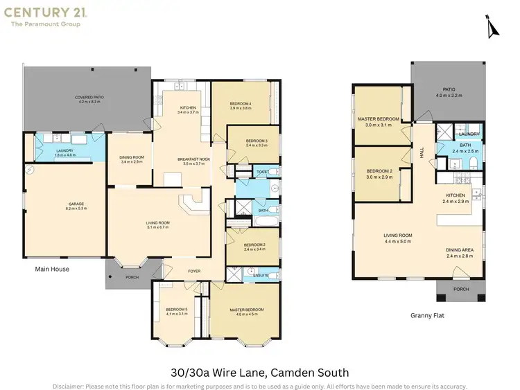 Floorplan of Homely house listing, 30 Wire Lane, Camden South NSW 2570