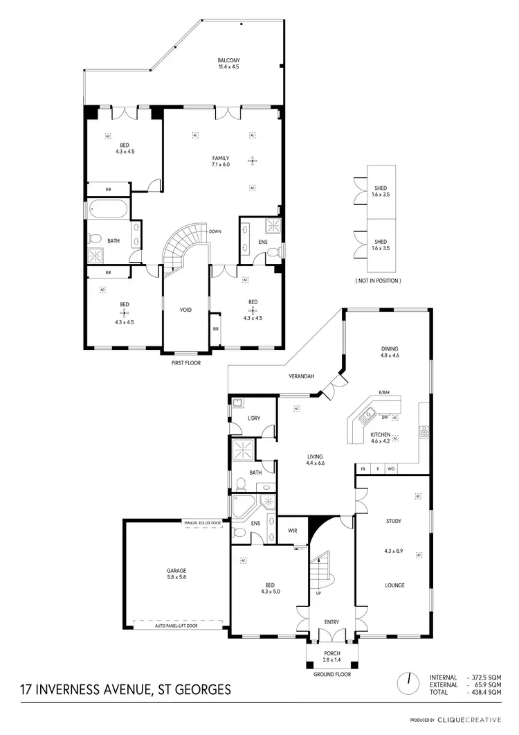 Floorplan of Homely house listing, 17 Inverness Avenue, St Georges SA 5064