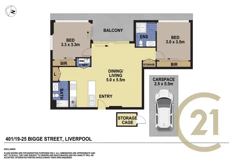 Floorplan of Homely apartment listing, Address available on request