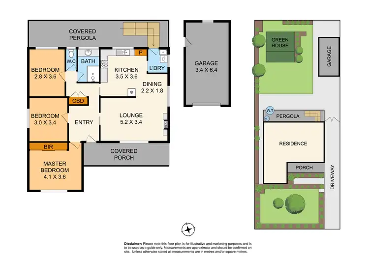 Floorplan of Homely house listing, 144 Buckley Street, Noble Park VIC 3174