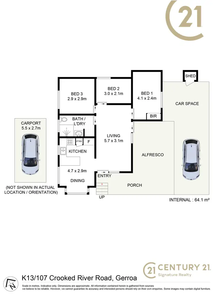 Floorplan of Homely other listing, 13/107 Crooked River Road, Gerroa NSW 2534