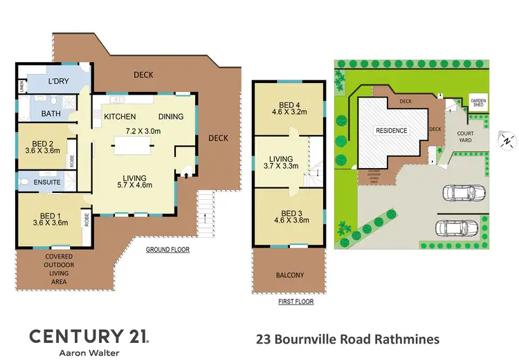 Floorplan of Homely house listing, 23 Bournville Road, Rathmines NSW 2283