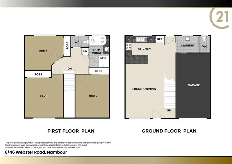 Floorplan of Homely townhouse listing, 6/46 Webster Road, Nambour QLD 4560