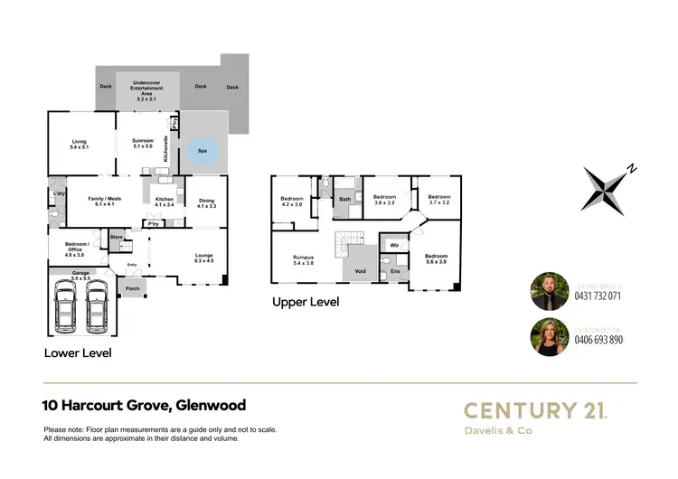 Floorplan of Homely house listing, 10 Harcourt Grove, Glenwood NSW 2768